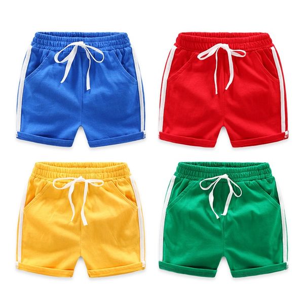 de peach 2018 new striped boys girls sports shorts baby kids summer elastic waist cotton short pants trousers children clothing, Black
de peach 2018 new striped boys girls sports shorts baby kids summer elastic waist cotton short pants trousers children clothing, Black