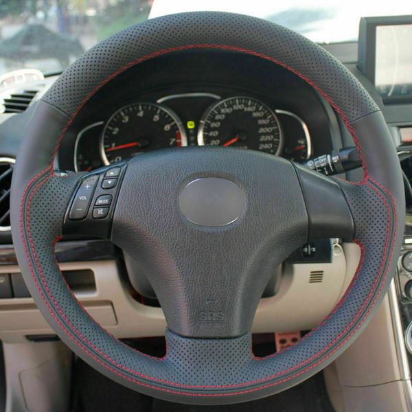 diy leather steering wheel hand-stitch on wrap cover for mazda 3 5 6 2003-2009
diy leather steering wheel hand-stitch on wrap cover for mazda 3 5 6 2003-2009