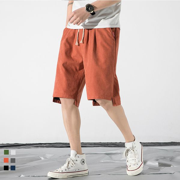 men's casual shorts male pants solid mid length pants streetwear pleated thin shorts men boy cool japanese fashion style, White;black
men's casual shorts male pants solid mid length pants streetwear pleated thin shorts men boy cool japanese fashion style, White;black