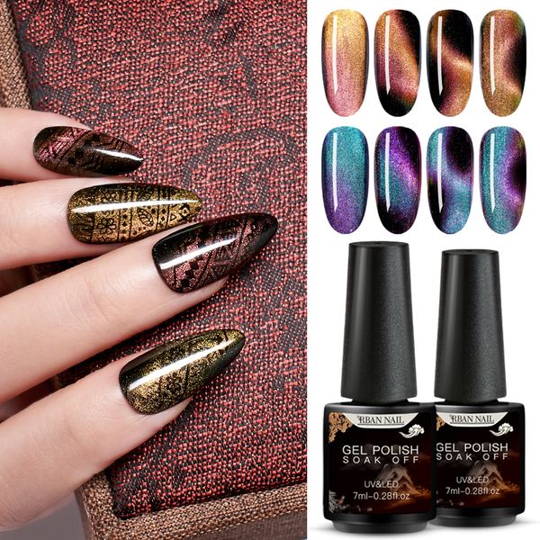 rban nail 7d chameleon magnetic cat eye gel nail polish 7ml long lasting shining laser art gel soak off uv led varnish, Red;pink
rban nail 7d chameleon magnetic cat eye gel nail polish 7ml long lasting shining laser art gel soak off uv led varnish, Red;pink