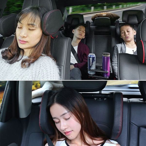car rear headrest car with sleep aids side by side protection cervical vertebra neck pillow child safety seat leather u-shaped headrest
car rear headrest car with sleep aids side by side protection cervical vertebra neck pillow child safety seat leather u-shaped headrest