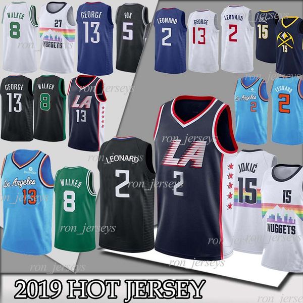 ncaa 2 leonard jersey 8 walker nikola jersey 27 murray 15 jokic 13 george 5 fox 2019 new basketball jerseys, Black;red
ncaa 2 leonard jersey 8 walker nikola jersey 27 murray 15 jokic 13 george 5 fox 2019 new basketball jerseys, Black;red