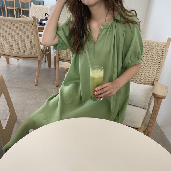 women summer green vintage cotton linen v neck long dress short sleeve loose plus size dresses with belt solid color, Black;gray
women summer green vintage cotton linen v neck long dress short sleeve loose plus size dresses with belt solid color, Black;gray
