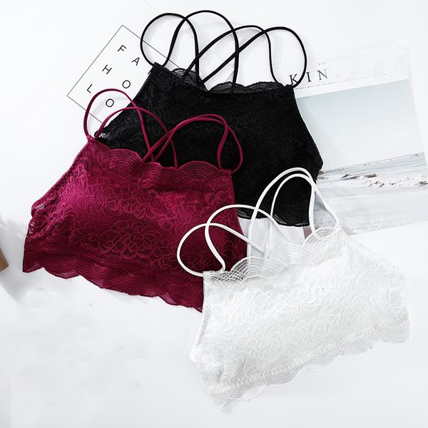 women active bra sexy lace bralette lingerie 3 colors fashion bras cotton tube top female underwear comfortable padded wrapped, Red;black
women active bra sexy lace bralette lingerie 3 colors fashion bras cotton tube top female underwear comfortable padded wrapped, Red;black