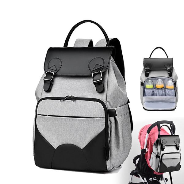 2019 new waterproof diaper bag for mommy maternity nappy backpack stroller baby organizer nursing changing bag to care for mom
