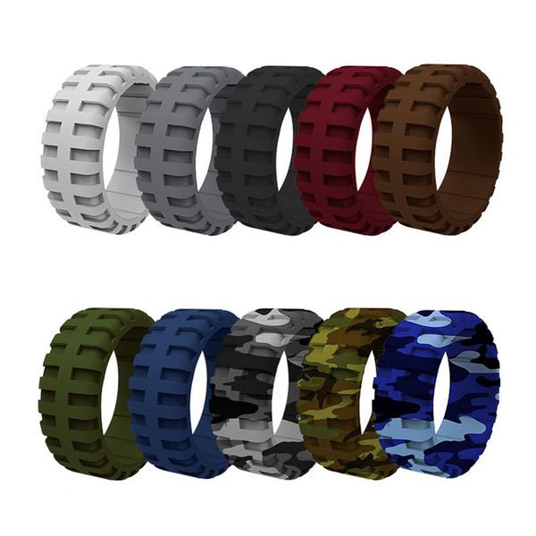 american european fashion silicone wedding ring mens camouflage elegant affordable 9mm silicone rubber engagment wedding bands, Silver
american european fashion silicone wedding ring mens camouflage elegant affordable 9mm silicone rubber engagment wedding bands, Silver