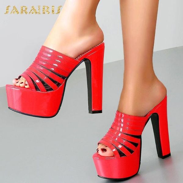 sarairis 2020 new arrivals plus size 48 slip-on peep toe summer shoes woman pumps mules platform slip on high heels pumps women, Black
sarairis 2020 new arrivals plus size 48 slip-on peep toe summer shoes woman pumps mules platform slip on high heels pumps women, Black
