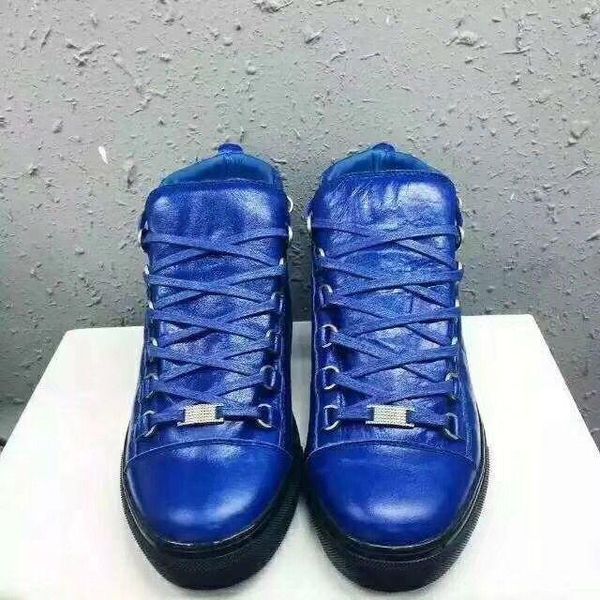 men's fashion arena high-bovine skin wrinkle crack leather lace up zapatos hombre french style sneakers kanye west shoes 101038, Black
men's fashion arena high-bovine skin wrinkle crack leather lace up zapatos hombre french style sneakers kanye west shoes 101038, Black