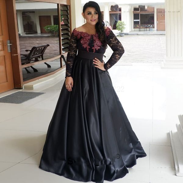 black satin one shoulder mother of the bride dresses lace appliques long evening dress vestido de renda groom mother gown, Black;red
black satin one shoulder mother of the bride dresses lace appliques long evening dress vestido de renda groom mother gown, Black;red