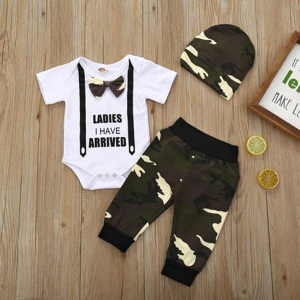 summer fashion newborn baby boy clothes 2020 cotton letters t-shirt camouflage pants 2pcs outfits summer clothes, White
summer fashion newborn baby boy clothes 2020 cotton letters t-shirt camouflage pants 2pcs outfits summer clothes, White