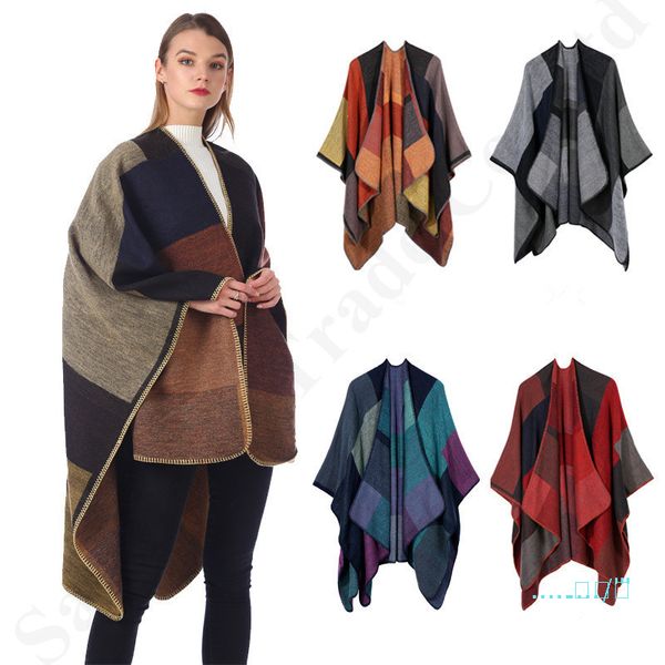 2019 women vintage shawl plaid pashmina fashion scarf wool acrylic wraps scarves lady winter cardigan blankets cloak coat cape c91105, Red;brown
2019 women vintage shawl plaid pashmina fashion scarf wool acrylic wraps scarves lady winter cardigan blankets cloak coat cape c91105, Red;brown