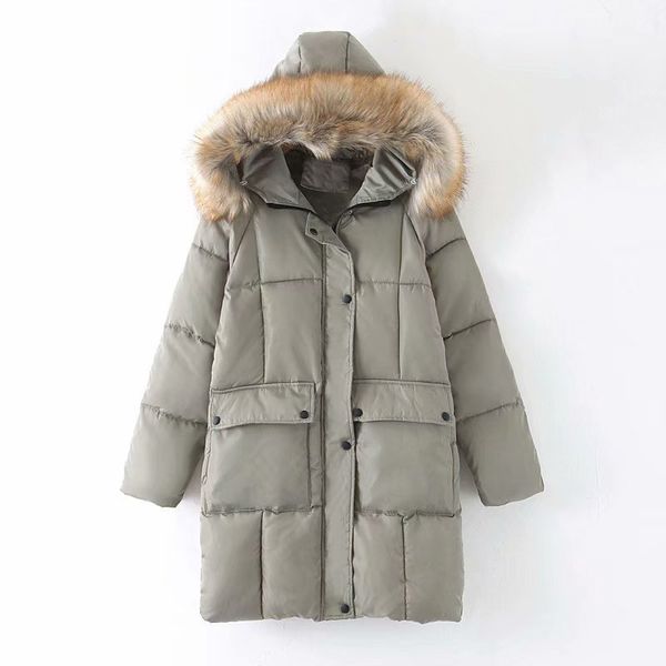 2019 parka women winter coats long loose diamond casual fur hooded jackets women thick warm winter parkas female overcoat coat, Black
2019 parka women winter coats long loose diamond casual fur hooded jackets women thick warm winter parkas female overcoat coat, Black