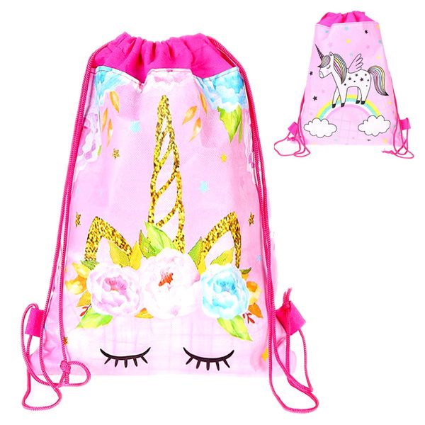 new arrival 24pcs happy birthday kids unicorn cartoon drawstring gifts bag non-woven fabric party decoration backpack bag
new arrival 24pcs happy birthday kids unicorn cartoon drawstring gifts bag non-woven fabric party decoration backpack bag