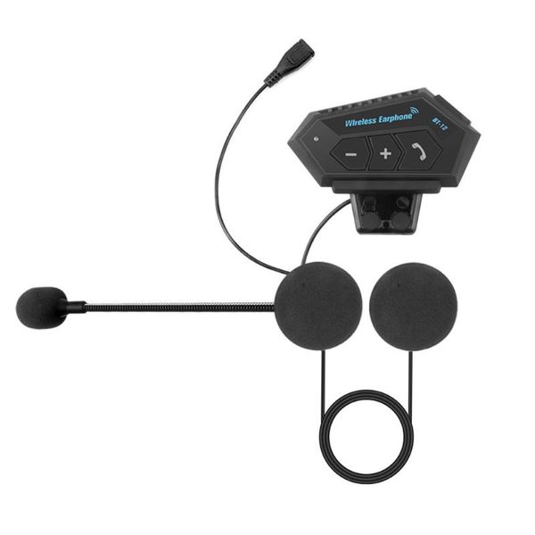 

motorcycle bluetooth 4.2 helmet intercom wireless hands-telephone call kit stereo anti-interference interphone music player
