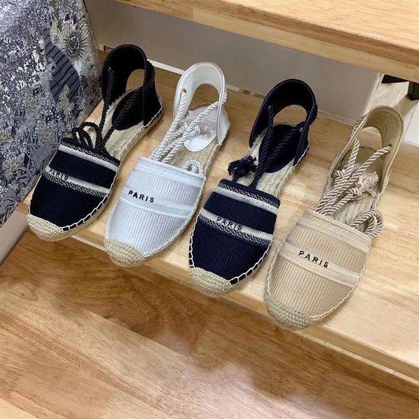 designer platform casual sandals summer fashion alphabet fisherman shoes luxury woman shoe hemp rope grass woven baotou sandals size 35-42, Black
designer platform casual sandals summer fashion alphabet fisherman shoes luxury woman shoe hemp rope grass woven baotou sandals size 35-42, Black