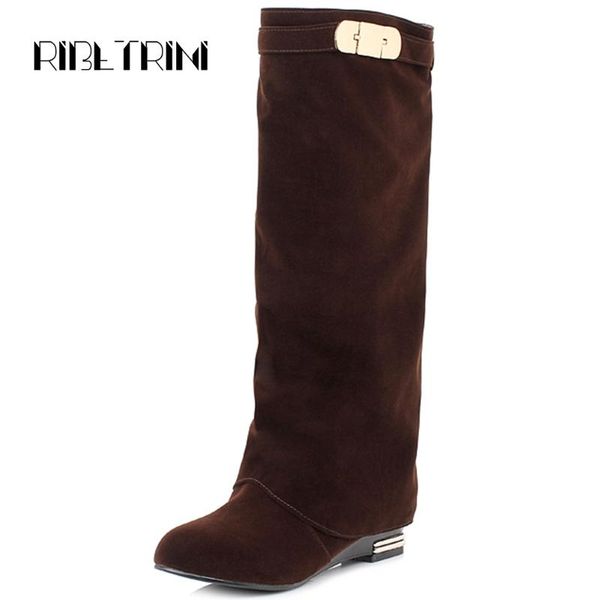 ribetrini office female round toe metal buckle shoes woman 2020 casual office boots women elegant mid calf boots, Black
ribetrini office female round toe metal buckle shoes woman 2020 casual office boots women elegant mid calf boots, Black
