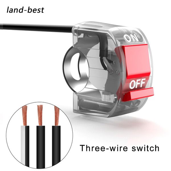 universal motorcycle 2/3 lines rocker switch control flameout switch on off butto motor atv bike dc12v/10a transparent color
universal motorcycle 2/3 lines rocker switch control flameout switch on off butto motor atv bike dc12v/10a transparent color