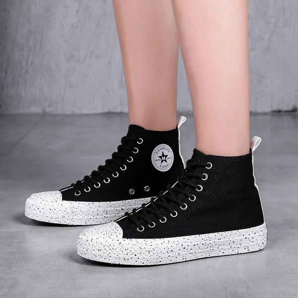2020 spring autumn high help trend canvas shoes youth girl fashion new black korean couples breathable outdoor walking flats
2020 spring autumn high help trend canvas shoes youth girl fashion new black korean couples breathable outdoor walking flats