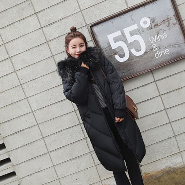 new 2018 winter large fur collar down jacket cotton women's long thickening loose large size chaqueta cotton jacket women cc724, Tan;black
new 2018 winter large fur collar down jacket cotton women's long thickening loose large size chaqueta cotton jacket women cc724, Tan;black