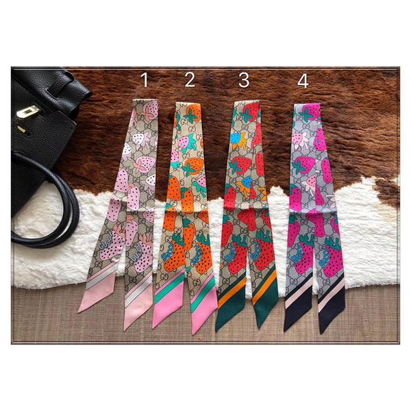 G logo Дизайнер Шелковая сумка Шарф Повязка на голову 2019 Новый фирменный клубничный
G logo Дизайнер Шелковая сумка Шарф Повязка на голову 2019 Новый фирменный клубничный