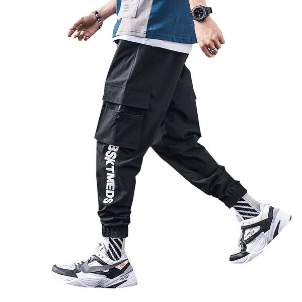 pants male korean version of the loose trend 2019 spring tide brand harlan nine points sports pants casual overalls men, Black
pants male korean version of the loose trend 2019 spring tide brand harlan nine points sports pants casual overalls men, Black
