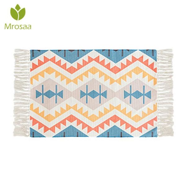 new 60x90cm home decoration nordic cotton woven tassels carpet simple modern table runner kitchen mat bedroom rug bedspread mat
new 60x90cm home decoration nordic cotton woven tassels carpet simple modern table runner kitchen mat bedroom rug bedspread mat