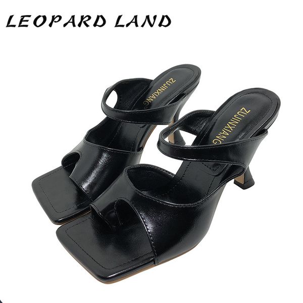 leopard land 2020 summer new square-toed high-heeled sandals women clip toe personality hollow casual wear women's sandals cwf, Black
leopard land 2020 summer new square-toed high-heeled sandals women clip toe personality hollow casual wear women's sandals cwf, Black