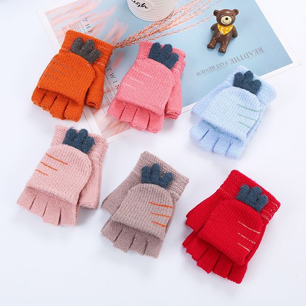children kids boys girls gloves winter cute cartoon carrot warm knitted tactical gloves mittens for children handschoenen luvas, Blue;gray
children kids boys girls gloves winter cute cartoon carrot warm knitted tactical gloves mittens for children handschoenen luvas, Blue;gray