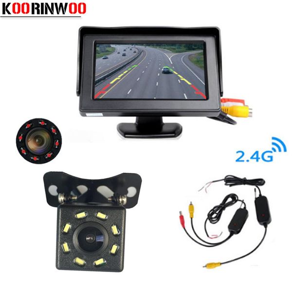 koorinwoo wireless adopter car monitor screen 800*480 car rear view camera backup reverse sensor night vision infrared lights
koorinwoo wireless adopter car monitor screen 800*480 car rear view camera backup reverse sensor night vision infrared lights
