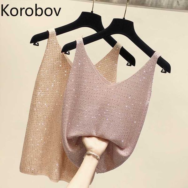 korobov korean sequined patchwork camis tank women solid sleeveless v neck pullover camis bling, White
korobov korean sequined patchwork camis tank women solid sleeveless v neck pullover camis bling, White