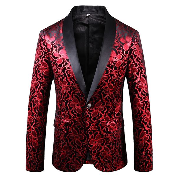 burgundy blazer men shawl collar smoking suit jacket prom party blazer hombre men's slim fit paisley jacquard masculino, White;black
burgundy blazer men shawl collar smoking suit jacket prom party blazer hombre men's slim fit paisley jacquard masculino, White;black