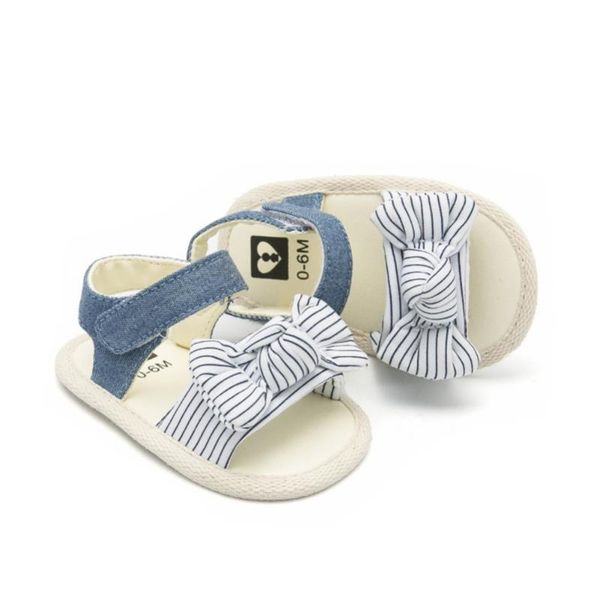 0-12m new baby girl anti-slip shoes children's stripe bow princess sandals toddler girls soft first walkers
0-12m new baby girl anti-slip shoes children's stripe bow princess sandals toddler girls soft first walkers