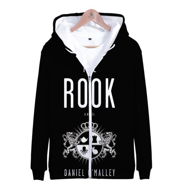 the rook 3d pinted stlye zipper hoodies women/men leisure fashion long sleeve hooded sweatshirts harajuku streetwear clothes, Black
the rook 3d pinted stlye zipper hoodies women/men leisure fashion long sleeve hooded sweatshirts harajuku streetwear clothes, Black