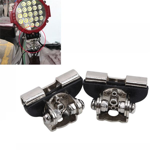 2 pieces universal stainless steel car auto hood led lighting bracket offroad excavator bonnet work lamp mount holder
2 pieces universal stainless steel car auto hood led lighting bracket offroad excavator bonnet work lamp mount holder