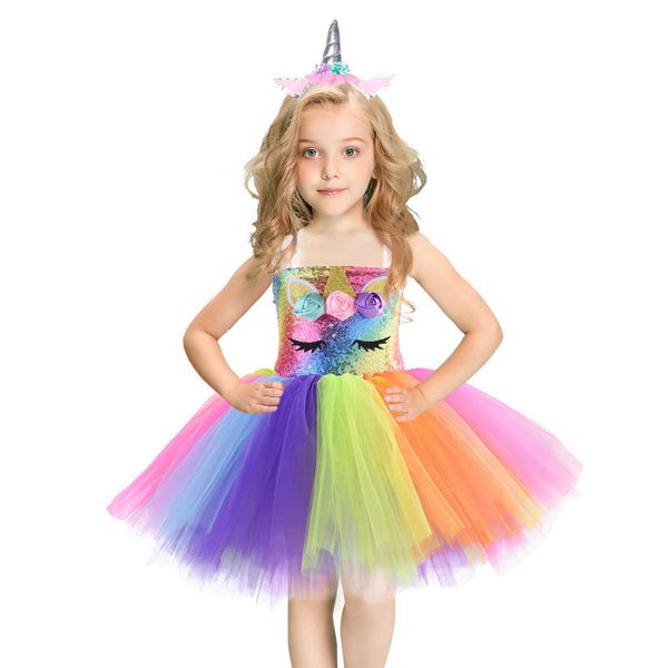 summer girl dress clothes vestidos princess lace mesh rainbow dresses kids party children sleeveless baby girls clothingvestido, Red;yellow
summer girl dress clothes vestidos princess lace mesh rainbow dresses kids party children sleeveless baby girls clothingvestido, Red;yellow