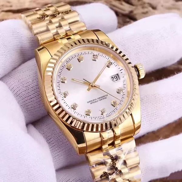 women watch diamond automatic movement ladies montre dayjust style clock 316l stainless steel sapphire 36mm dial quality lady watches, Slivery;brown
women watch diamond automatic movement ladies montre dayjust style clock 316l stainless steel sapphire 36mm dial quality lady watches, Slivery;brown
