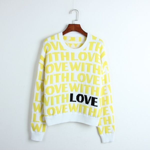 thick women sweater love letters pattern jacquard sweater women knitted pullovers long sleeve winter cool runway sweaters, White;black
thick women sweater love letters pattern jacquard sweater women knitted pullovers long sleeve winter cool runway sweaters, White;black