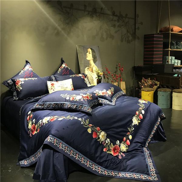 34classic big flower embroidery 100s egyptian cotton bedding set duvet cover bed linen bed sheet pillowcases
34classic big flower embroidery 100s egyptian cotton bedding set duvet cover bed linen bed sheet pillowcases