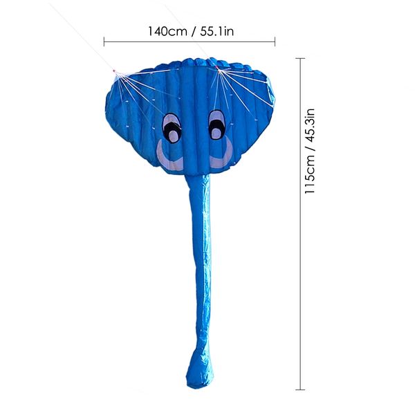 140 х 70 см бескаркасных soft dual line stunt слон parafoil kite огромный парашют спорт на открытом воздухе бич летающий змей рука grippers
140 х 70 см бескаркасных soft dual line stunt слон parafoil kite огромный парашют спорт на открытом воздухе бич летающий змей рука grippers