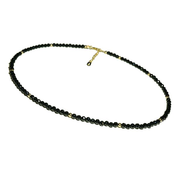 lily jewelry shining black spinels 2-3mm faceted beads 925 sterling silver gold color fashion necklace for women/ men dropshippi, Golden;silver
lily jewelry shining black spinels 2-3mm faceted beads 925 sterling silver gold color fashion necklace for women/ men dropshippi, Golden;silver
