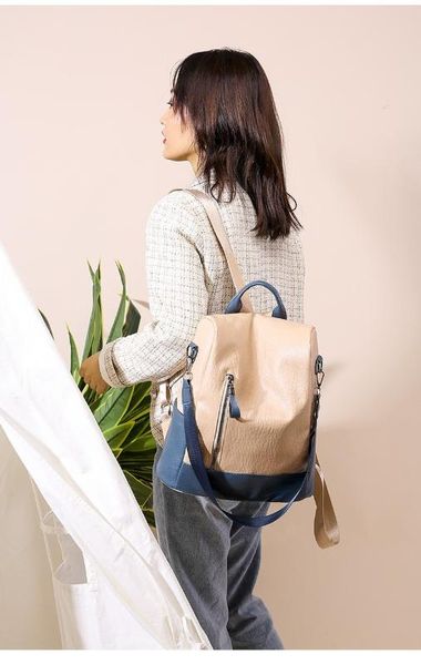 2020 new backpack women's korean version of soft leather fashion trend travel backpack ladiese
2020 new backpack women's korean version of soft leather fashion trend travel backpack ladiese