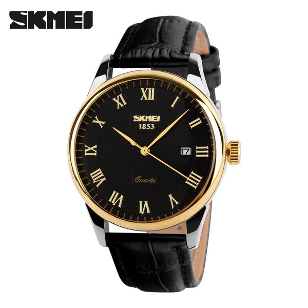 2019 skmei brand leather strap business men quartz watch waterproof male wristwatch clock men's watch relogios masculino, Slivery;brown
2019 skmei brand leather strap business men quartz watch waterproof male wristwatch clock men's watch relogios masculino, Slivery;brown