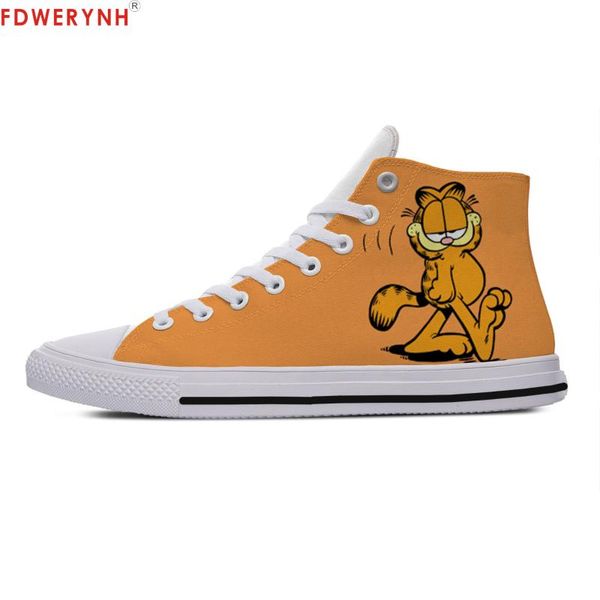 men walking shoes cartoon cute garfield custom images or logo high canvas shoes lace-up fashion flat
men walking shoes cartoon cute garfield custom images or logo high canvas shoes lace-up fashion flat