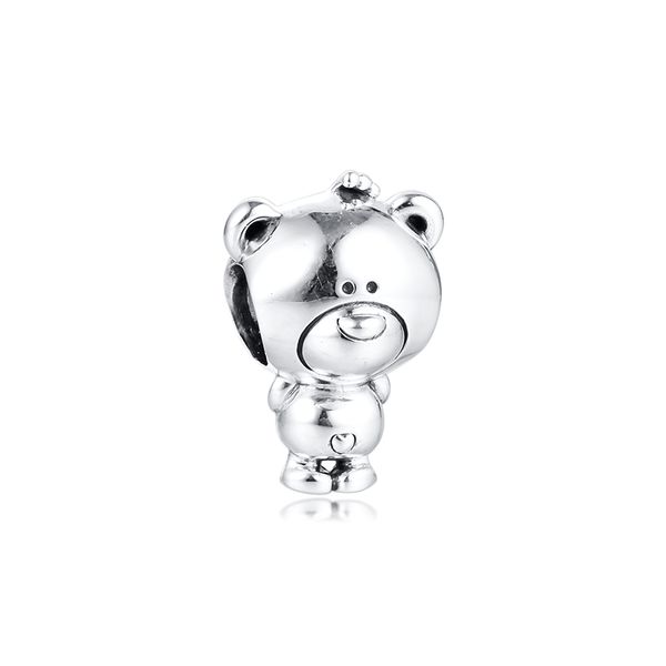 silver beads theo bear charm lovely animal sterling-silver-jewelry bead fits pandora bracelets diy woman bangle original charms, Black
silver beads theo bear charm lovely animal sterling-silver-jewelry bead fits pandora bracelets diy woman bangle original charms, Black
