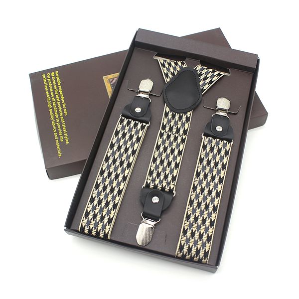 fashion men 3 clips-on braces for party wedding vintage mens suspender for trousers husband male suspensorio skirt 120cm, Black;white
fashion men 3 clips-on braces for party wedding vintage mens suspender for trousers husband male suspensorio skirt 120cm, Black;white