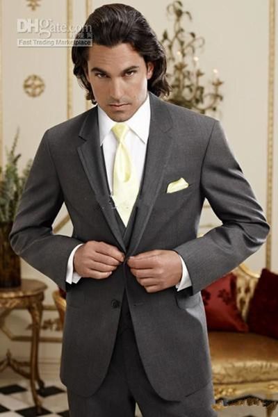 новые лучшие продажи двух кнопок темно-серый groom tuxedos нотч человек blazer свадьба деловые костюмы (куртка + брюки + жилет + галстук) 42, Black;gray
новые лучшие продажи двух кнопок темно-серый groom tuxedos нотч человек blazer свадьба деловые костюмы (куртка + брюки + жилет + галстук) 42, Black;gray