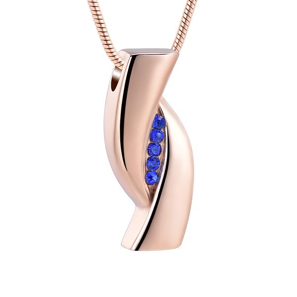 ijd12838 funnel & gift box, blue stones inlay rose gold color human cremation pendant for loved ones ashes keepsake jewelry, Silver
ijd12838 funnel & gift box, blue stones inlay rose gold color human cremation pendant for loved ones ashes keepsake jewelry, Silver