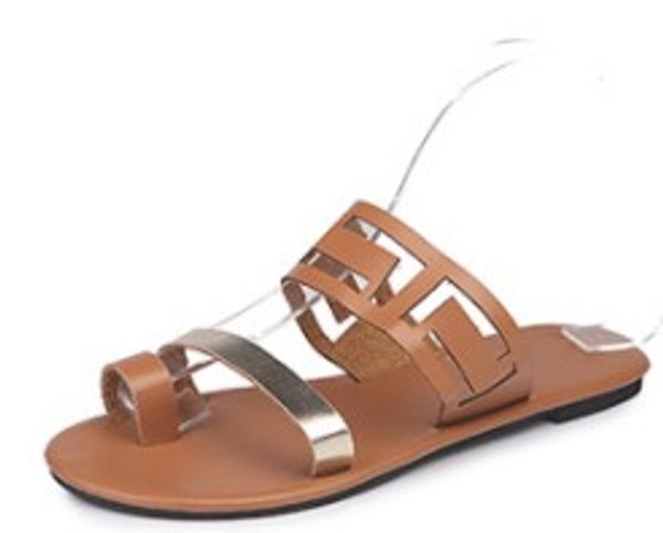 2019 luxury designer womens slippers open toed flat soled sandal beaches summer report arrival fashion, Black
2019 luxury designer womens slippers open toed flat soled sandal beaches summer report arrival fashion, Black