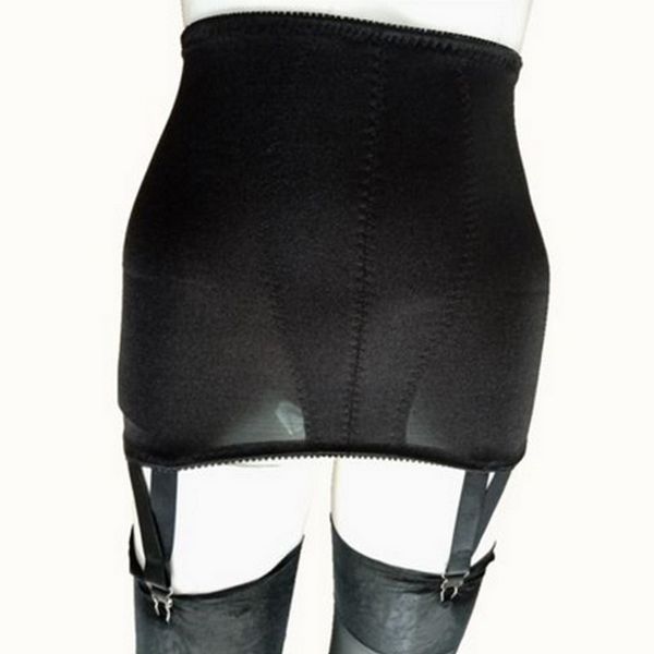 women high waisted straight skirt with 4-metal buckles straps mesh lingerie suspender elastic garter belt s-xxl black white no stocking
women high waisted straight skirt with 4-metal buckles straps mesh lingerie suspender elastic garter belt s-xxl black white no stocking