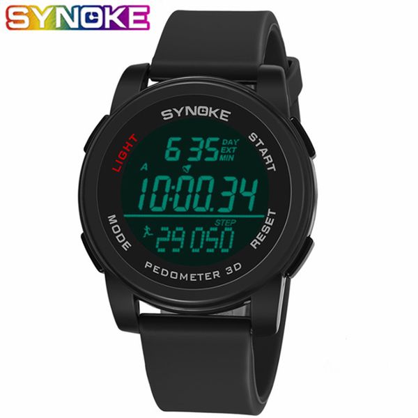 synoke 3d pedometer men's watches man outdoor sports digital wrist watch waterproof alarm watch men dual time 12/24 hours, Slivery;brown
synoke 3d pedometer men's watches man outdoor sports digital wrist watch waterproof alarm watch men dual time 12/24 hours, Slivery;brown